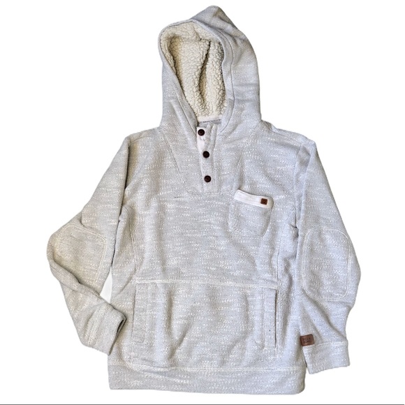 Billabong Tops - Billabong Cozy Gray Hoodie